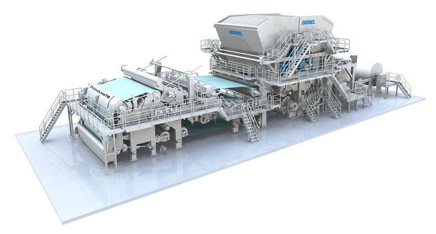 ANDRITZ TO SUPPLY HIGH-SPEED TISSUE MACHINE TO ST PAPER IN DULUTH, MINNESOTA, USA